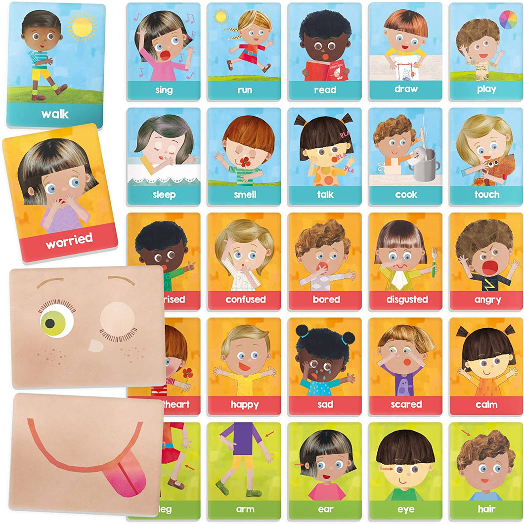 HEADU Flashcards Emotions and Actions Montessori