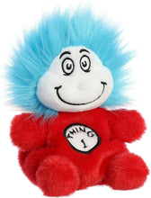 Load image into Gallery viewer, Aurora Dr. Seuss Palm Pals: Cat in The Hat, Thing 1, and Thing 2-5&quot; Plush