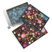 Load image into Gallery viewer, Cobble Hill 500 Piece Jigsaw Puzzle - Flower Press: Little Hollow &amp; Red Daisy (Poster Included)