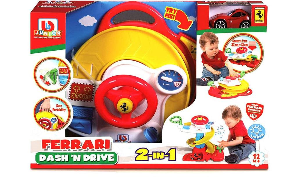 BB Junior Dash N Drive With Ferrari F12 Berlinetta