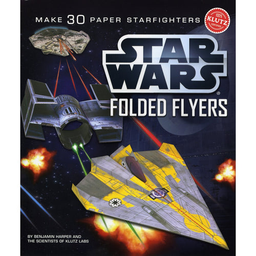 Klutz Activity Kit - Star Wars Folded Flyers: Make 30 Paper Starfighters!