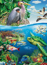 Load image into Gallery viewer, Cobble Hill 350 Piece Family Jigsaw Puzzle - Earth Day (Poster Included)