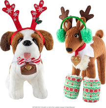 Load image into Gallery viewer, The Elf on the Shelf Elf Pets Accessories Christmas Set: Cheer Checkup Set, Christmas Sweater and Dress-Up Party Pack
