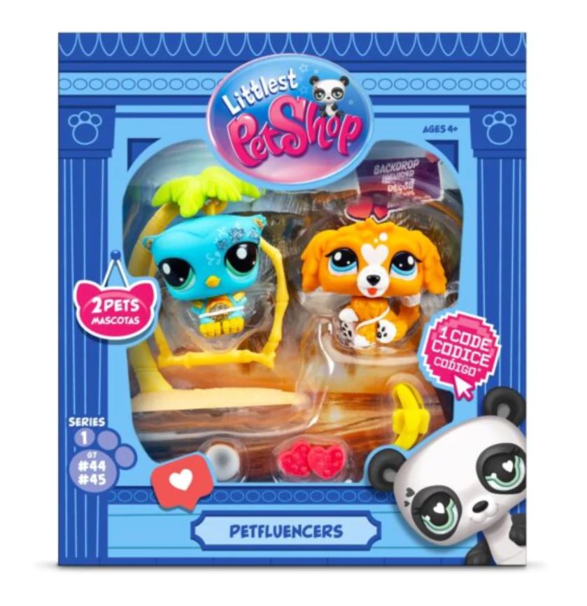 Littlest Pet Shop - Petfluencer Pairs: Sunset Pals, Owl & Spaniel
