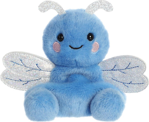 Aurora® Adorable Palm Pals™ Dart Dragonfly™ Stuffed Animal - Pocket-Sized Play - Collectable Fun - Blue 5 Inches