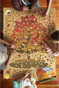 Madd Capp I AM SUGAR MAPLE Tree-Shaped Jigsaw Puzzle, 1,000 Pieces