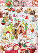Load image into Gallery viewer, Cobble Hill 1000 Piece Puzzle - Holiday Baking (Poster Included)