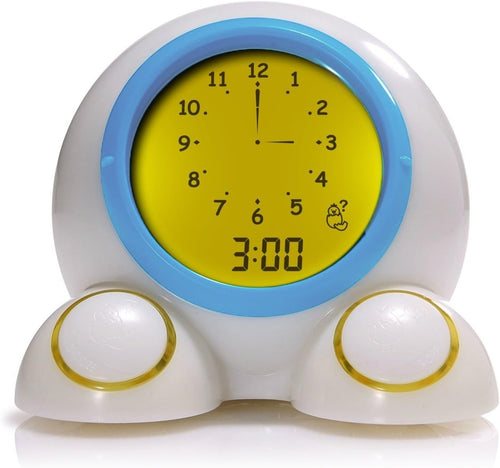 PlayMonster Teach Me Time! Talking Alarm Clock & Night-Light