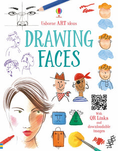 Usborne Art Ideas: Drawing Faces Paperback