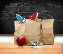 Load image into Gallery viewer, Fred &amp; Friends Bag Clips, Set of 4 - Tweet Treats