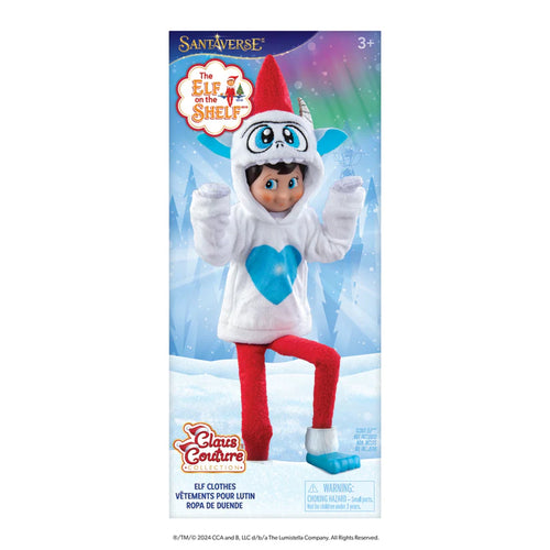 The Elf on the Shelf - Claus Couture: Yeti Hoodie Set