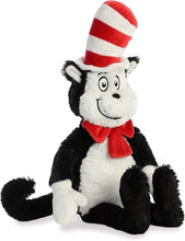 Load image into Gallery viewer, Aurora Plush Bundle of 3, 20&quot; Cat in the Hat, and 12&quot; Thing 1 &amp; 12&quot; Thing 2
