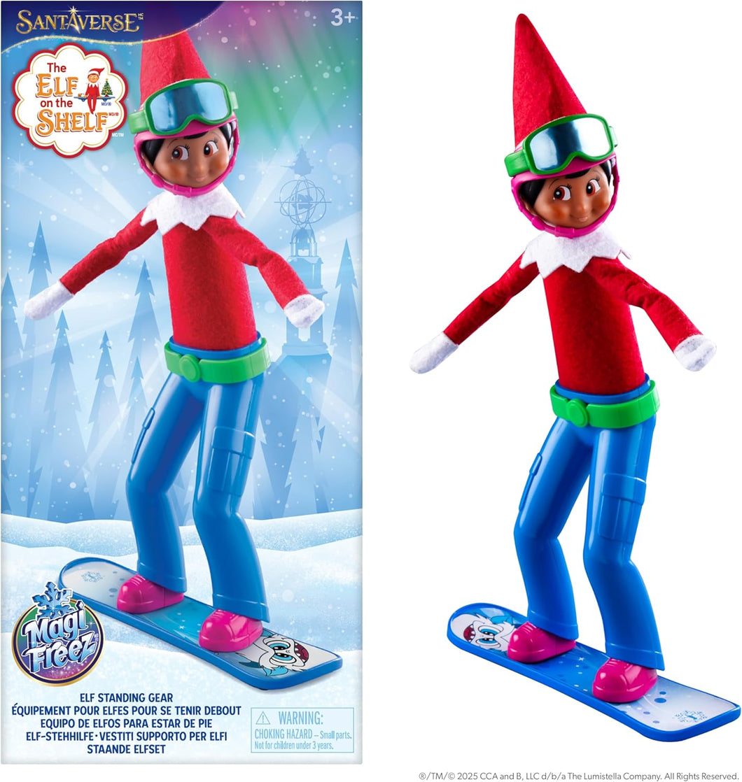 The Elf on the Shelf - MagiFreez: Swish and Sleigh Snowboard Set (Scout Elf Not Included)