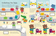 Load image into Gallery viewer, Usborne Wipe-Clean Activity Book: AIRPORT ACTIVITIES