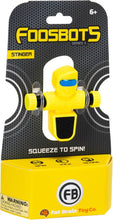 Load image into Gallery viewer, Fat Brain Toys - Foosbots Series 3, Single Player: Stinger Yellow