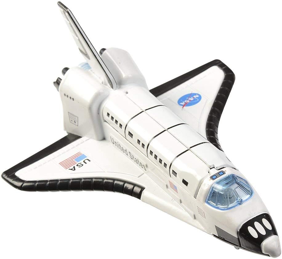 NASA USA Space Shuttle Die Cast w/Light & Sound and Pullback Action