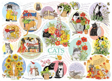 Load image into Gallery viewer, Cobble Hill 1000 Piece Jigsaw Puzzle - Cat Thoughts (Poster Included)