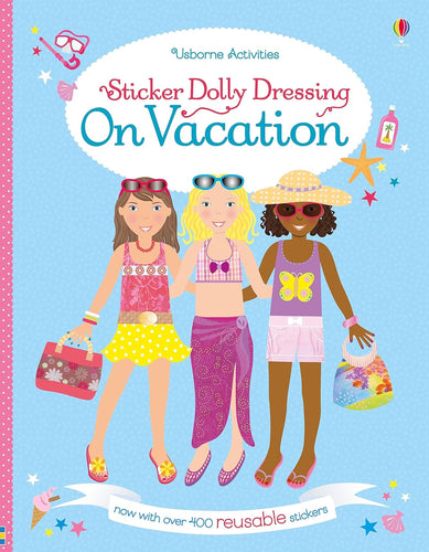 Usborne - Sticker Dolly Dressing Activity Book: ON VACATION