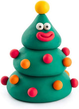 Load image into Gallery viewer, Fat Brain Toys Hey Clay Winter Holidays Set, 6 Holiday-Themed Characters, Ages 6+