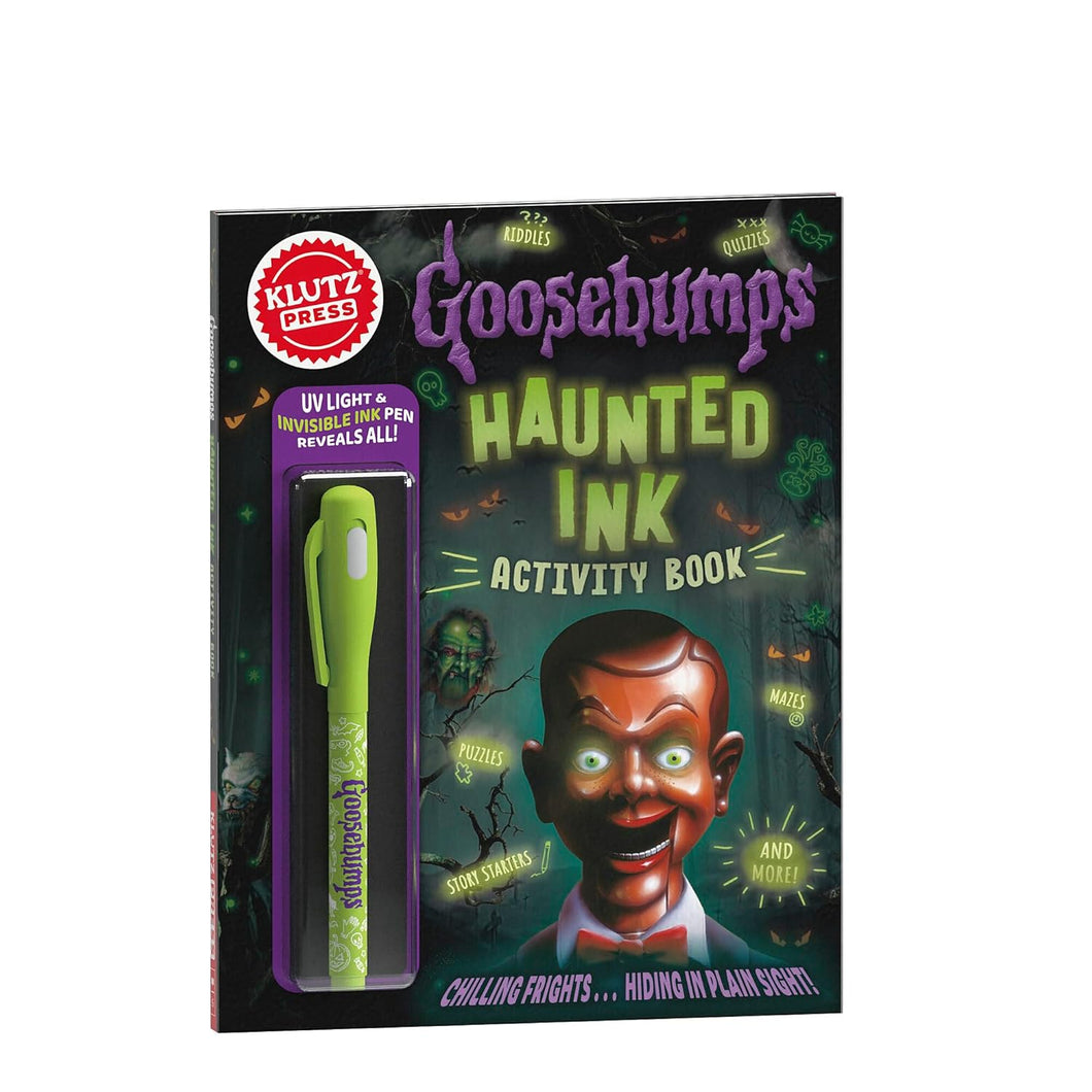 Klutz Press - Goosebumps Haunted Ink Activity Book