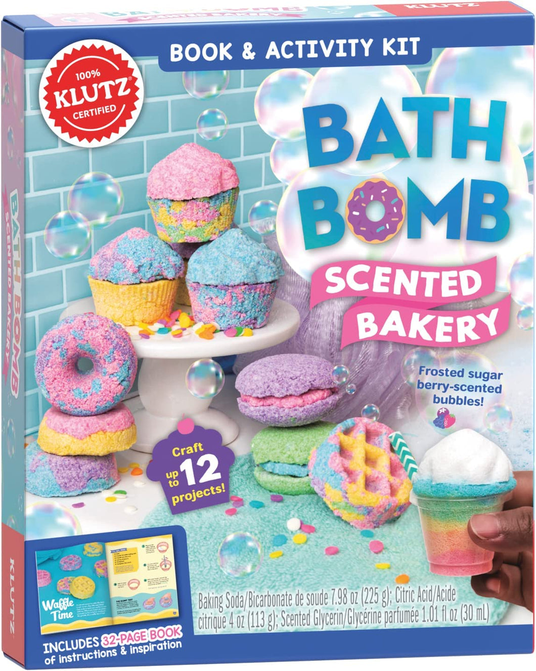 Klutz Bath Bomb Scented Bakery Craft Kit