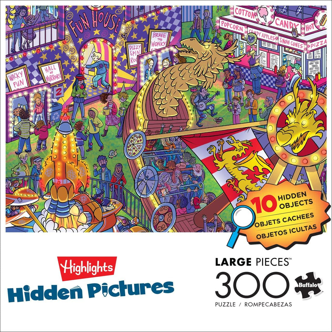 Highlights Hidden Pictures Puzzle, 300 Large Pieces