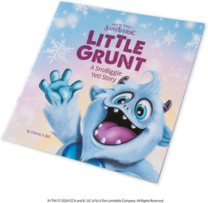 The Elf on the Shelf - SnoBiggie Bundle: Little Grunt Plush Yeti, Santa's North Pole Friends Activity Book, and Mini SnoBiggie Clip-On