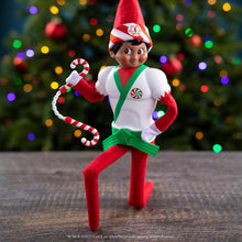 Load image into Gallery viewer, The Elf on The Shelf - Claus Couture Active Bundle: Holly Jolly Ollie Skateboarder, Touchdown Tidings Set, &amp; Karate Kicks
