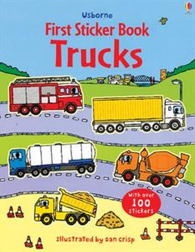 Usborne First Sticker Book - TRUCKS