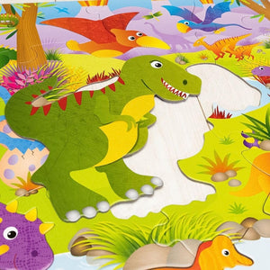 Galt - Giant Floor Puzzle: DINOSAURS