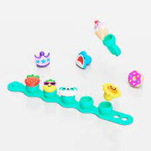 Load image into Gallery viewer, Fat Brain Toys - Plip Charms: Charm Bracelet &amp; Ring, Teal