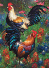 Load image into Gallery viewer, Cobble Hill 1000 Piece Family Jigsaw Puzzle - Roosters (Poster Included)