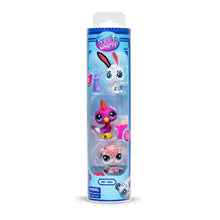 Load image into Gallery viewer, Schylling - Littlest Pet Shop Pet Trio: Bunny, Squirrel, &amp; Woodpecker