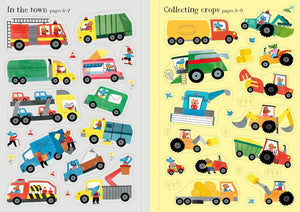 Usborne Little First Sticker Book: TRACTORS and TRUCKS