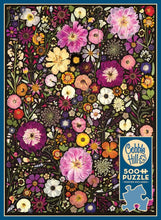 Load image into Gallery viewer, Cobble Hill 500 Piece Jigsaw Puzzle - Flower Press: Little Hollow &amp; Red Daisy (Poster Included)