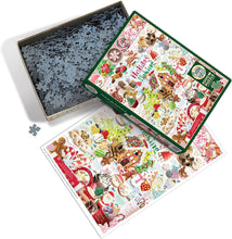 Load image into Gallery viewer, Cobble Hill 1000 Piece Puzzle - Holiday Baking (Poster Included)