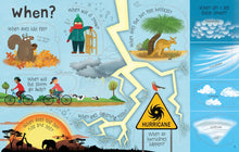 Load image into Gallery viewer, Usborne Lift-The-Flap Hardback Book - Questions and Answers about Weather