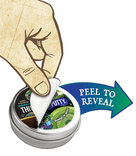 Crazy Aaron's Thinking Putty - Lost Treasure Guardians Mini Tin