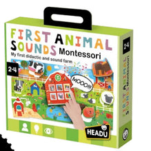 Load image into Gallery viewer, Headu First Animal Sounds Montessori - Explore, Listen &amp; Learn!