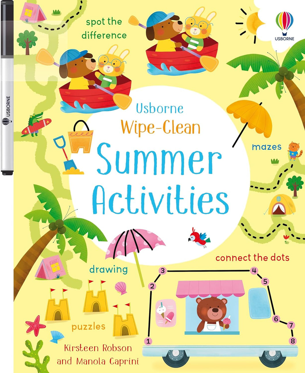Usborne Wipe-Clean Activity Book: SUMMER ACTIVITIES