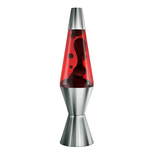 Schylling - The Original LAVA Brand: Lava Lamp, Chrome Plated Crimson