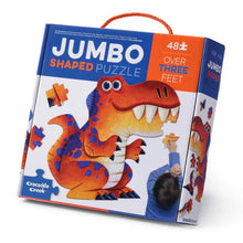 Load image into Gallery viewer, Crocodile Creek Jumbo Floor Puzzle: DINOSAUR, 48-Pieces
