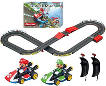 Load image into Gallery viewer, Mario Kart Battery Operated 1:43 Scale Slot Car Racing Toy Track Set