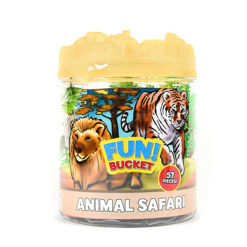 Sunny Days Entertainment - Fun Bucket: Animal Safari, 57 Pieces