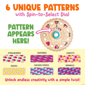 Bright Stripes: Dial-A-Design Bracelet Maker