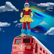 Load image into Gallery viewer, The Elf on The Shelf - Magi-Freeze Stand Up Complete Set: Cocoa to Go Barista, Polar Power Hero Set, Holiday Hipster, Retro Rad ’80s Gear, &amp; Glitzy Gala Dress