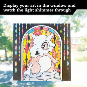 Klutz Pokémon Stained Glass Art Craft Kit