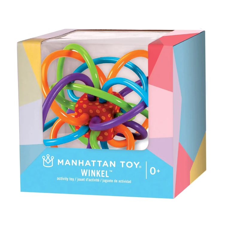 The Manhattan Toy Company - Winkel Rattle & Sensory Teether Toy