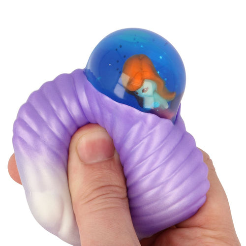 Keycraft - Mermaid Bubble Shell Sensory Toy, 1 Count