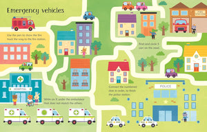 Usborne Wipe-Clean Activity Book: THINGS THAT GO
